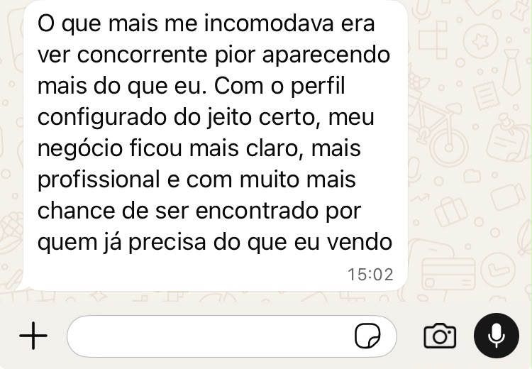 Depoimento 1 de aluna do Atalho pro Cliente Pronto